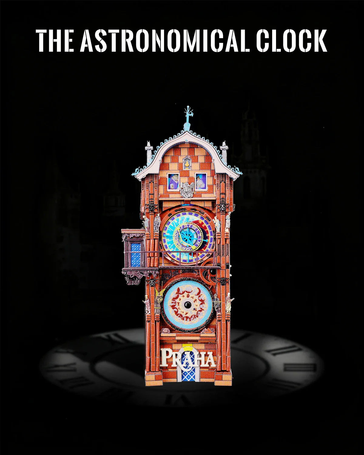 Astronomical Clock - 3D Metal Model Kit for Adults