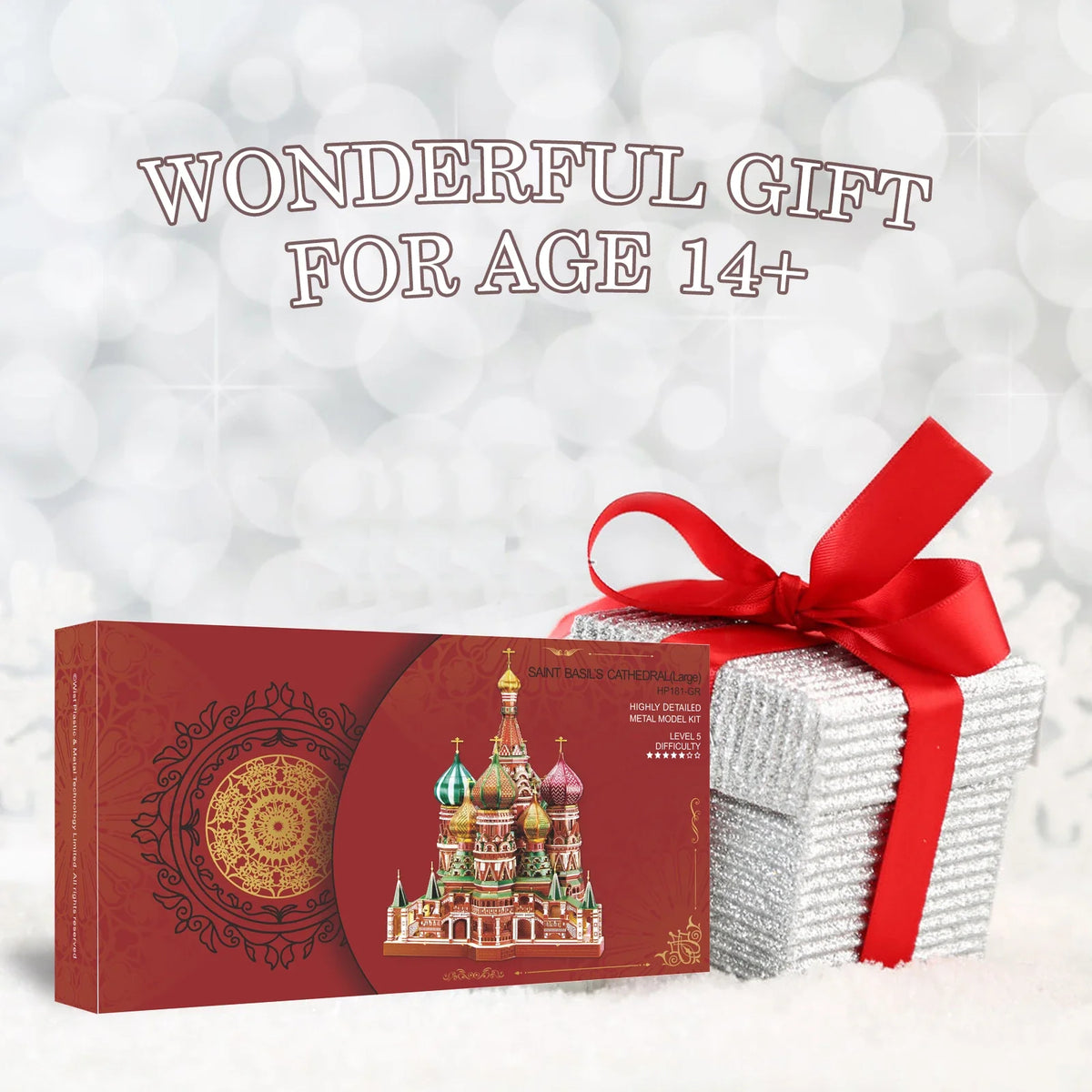 Saint Basil's Cathedral - 3D Metal Puzzle Model Kit