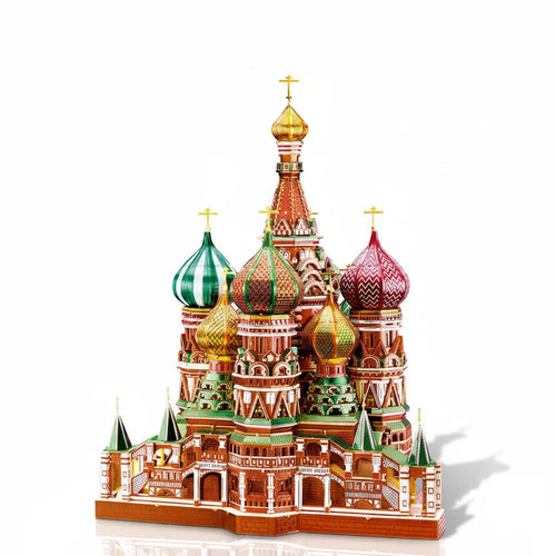 Saint Basil's Cathedral - 3D Metal Puzzle Model Kit