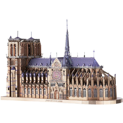 Notre Dame Cathedral - 3D Metal Model Kit