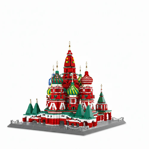 Moscow Basilica Cathedral - 6213-Piece Architecture Building Set