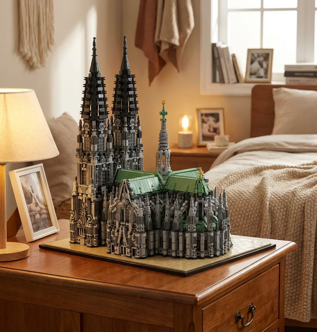 Cologne Cathedral Gothic Architecture - 8614-Piece Building Set