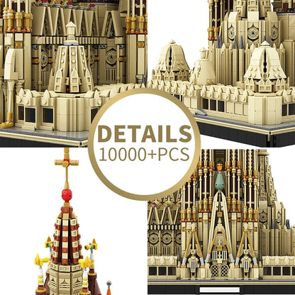 Barcelona Sagrada Familia - 10,328 Piece Architecture Building Set
