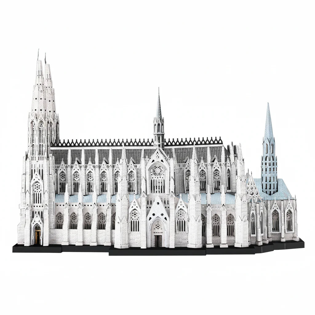 St. Patrick's Cathedral - 3D Metal Model Kit