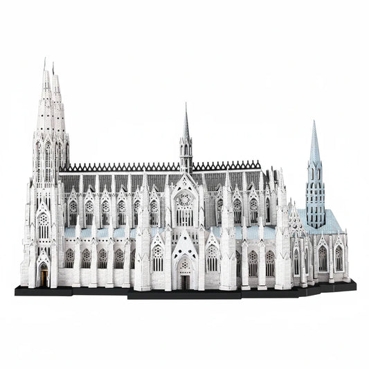 St. Patrick's Cathedral - 3D Metal Model Kit
