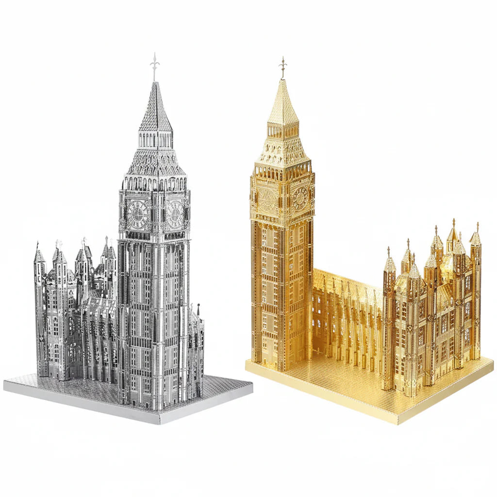 Big Ben - 3D Metal Puzzle Model Kit for Adults & Teens