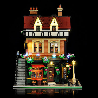 Tudor Corner 10350 LED Light Kit - Building Block Lighting