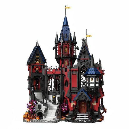 Vampire Castle Building Blocks - Gothic Horror Model Kit