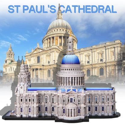 St. Paul's Cathedral - 3D Metal Model Kit & Puzzle