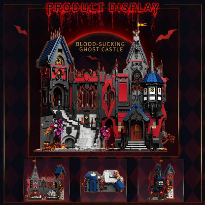 Vampire Castle Building Blocks - Gothic Horror Model Kit