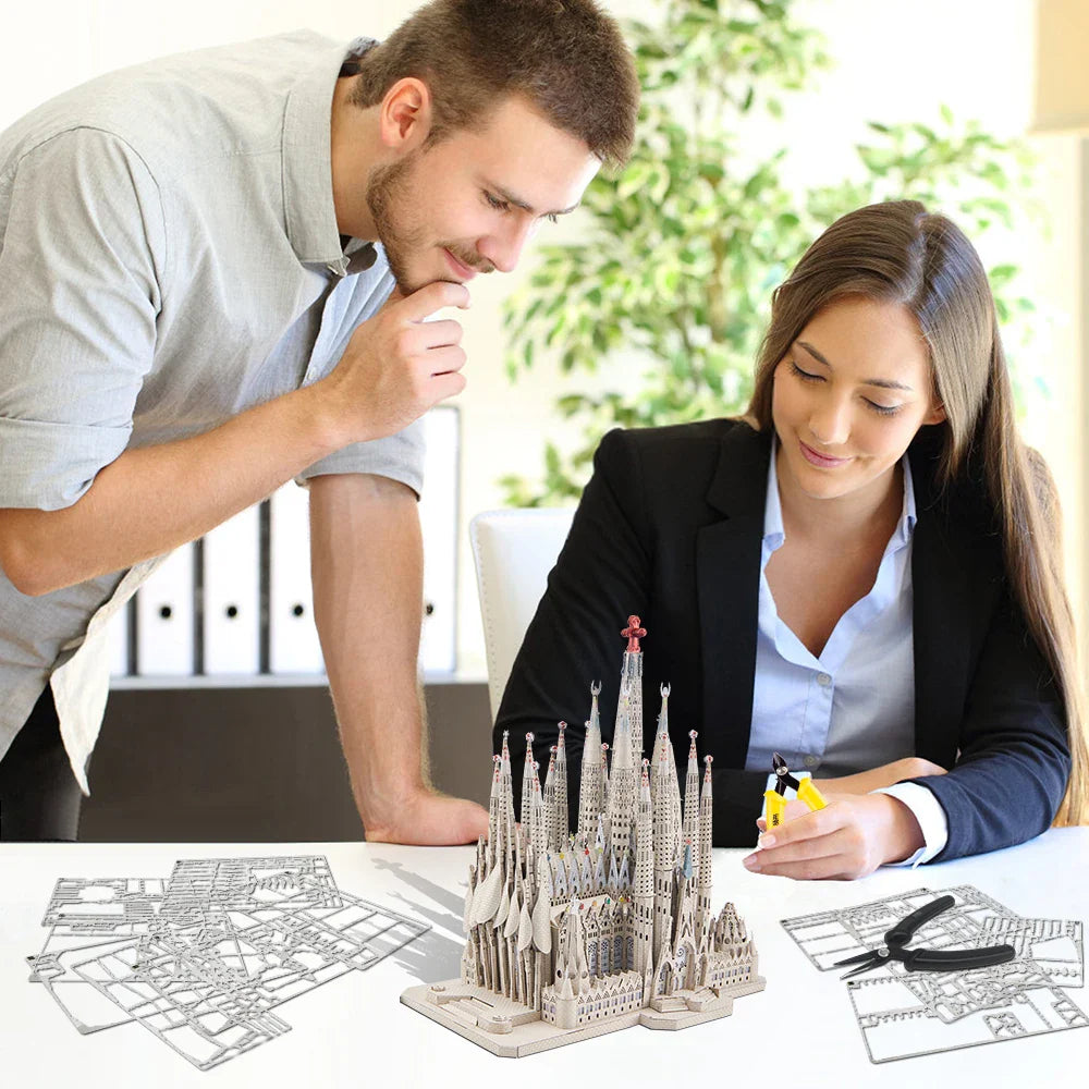 La Sagrada Família - 3D Metal Puzzle Model Kit
