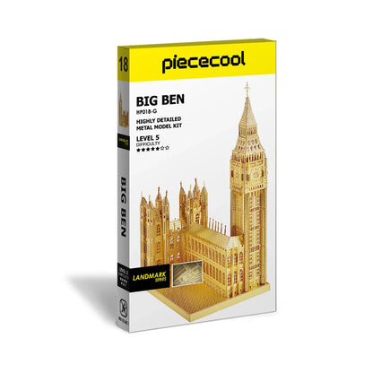 Big Ben - 3D Metal Puzzle Model Kit for Adults & Teens