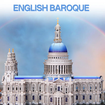 St. Paul's Cathedral - 3D Metal Model Kit & Puzzle