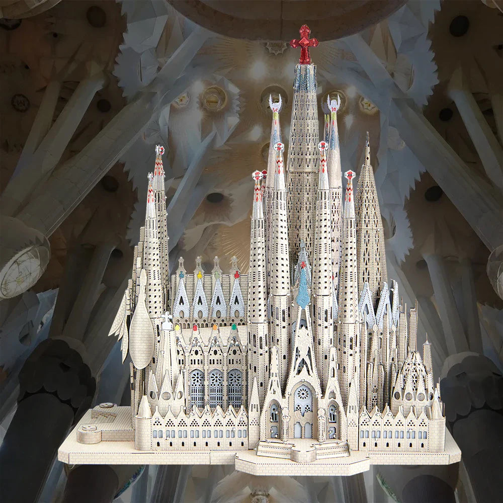La Sagrada Família - 3D Metal Puzzle Model Kit