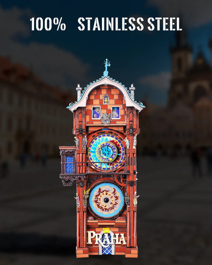 Astronomical Clock - 3D Metal Model Kit for Adults