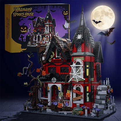 Shadow Manor MOC Haunted House - 1249pcs Horror Building Set