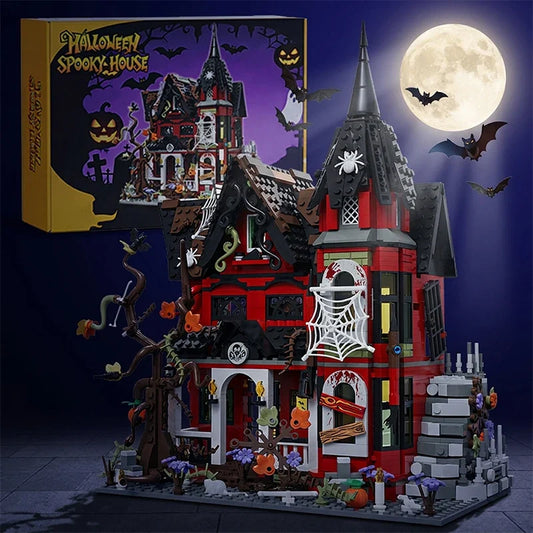 Shadow Manor MOC Haunted House - 1249pcs Horror Building Set