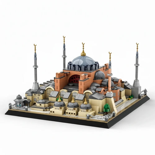 Hagia Sophia Istanbul - 1434pc Architecture Building Block Model
